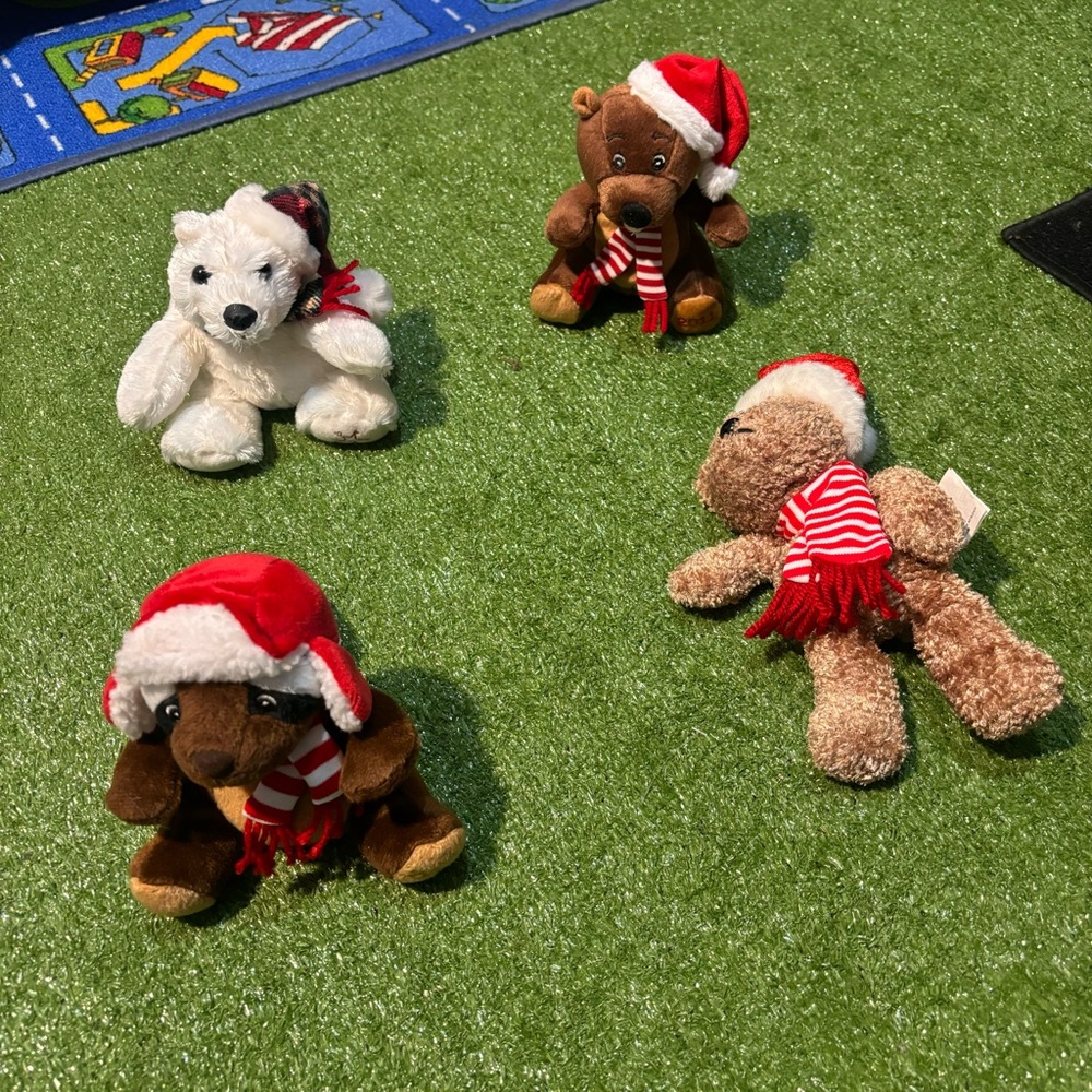 Vintage Sears Christmas Catalog Plush lot